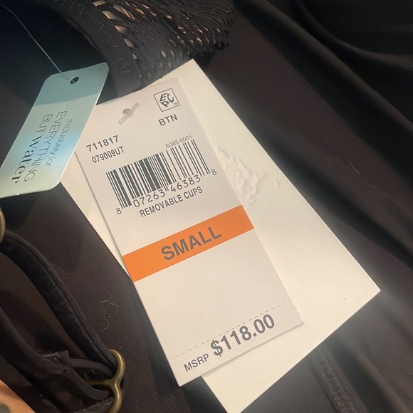 BECCASWIM Show & Tell Plunge One Piece Swimsuit - Picture 3 of 3